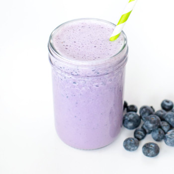 Blueberry Fresh Milk