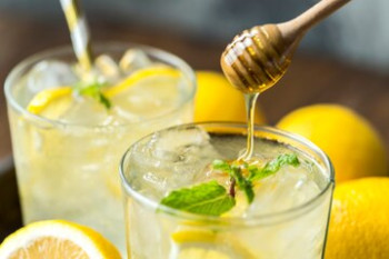 Honey + Lemon Soda